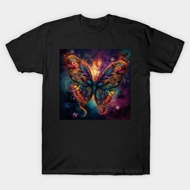 The Fantastic Butterfly T-Shirt by KingKachurro